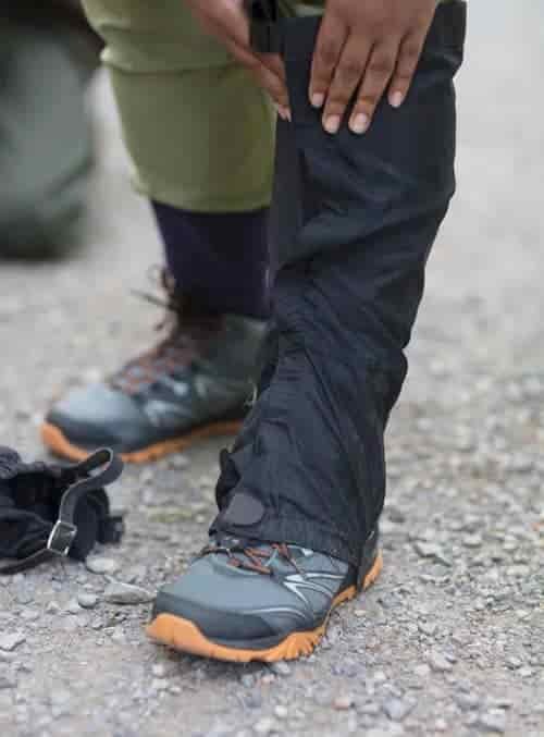 do you need gaiters for hiking