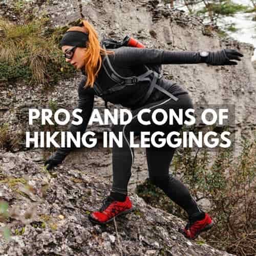 hiking in leggings