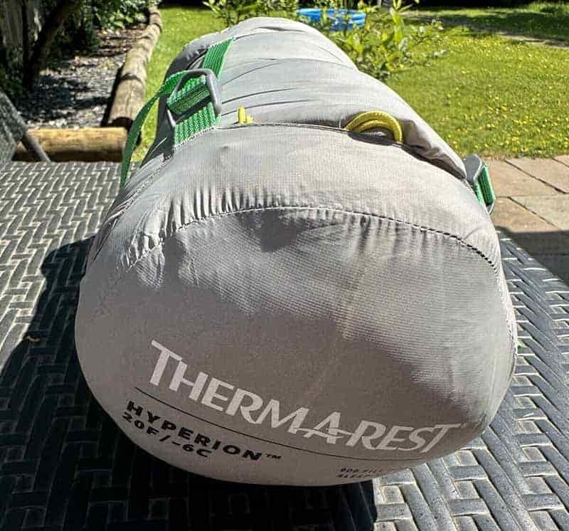 most packable sleeping bag pack size