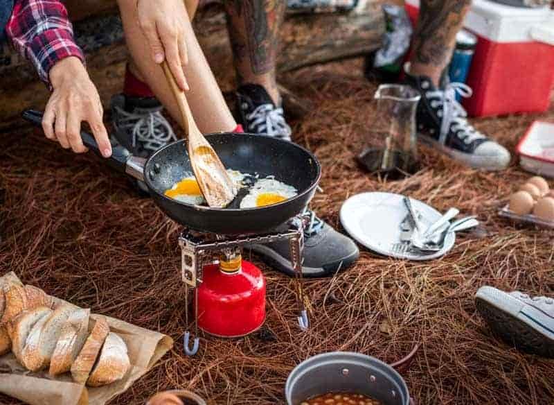 stoves you can use under a camping tarp