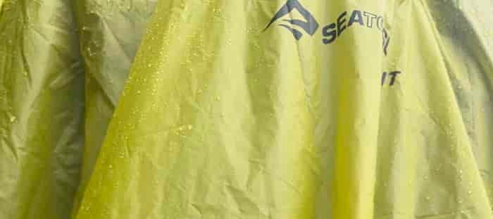 SEA TO SUMMIT ULTRA-SIL NANO PONCHO waterproofing