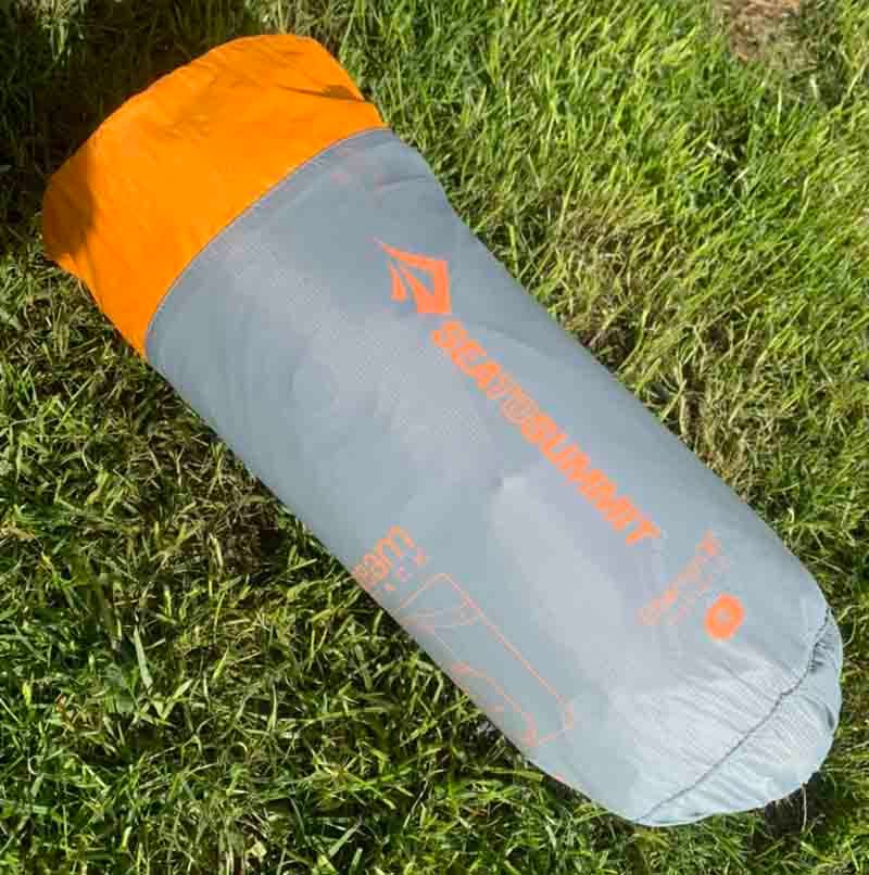 Sea To Summit Ether Light XT pack size