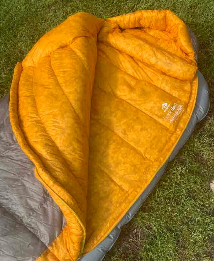 Sea To Summit Spark IV open sleeping bag