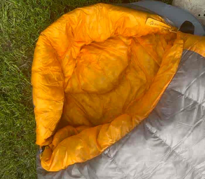 Sea To Summit Spark IV sleeping bag hood