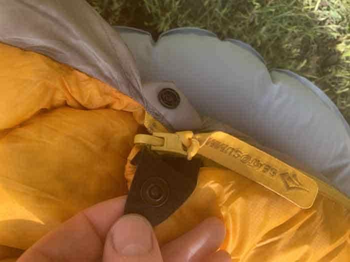 Sea To Summit Spark IV sleeping bag materials