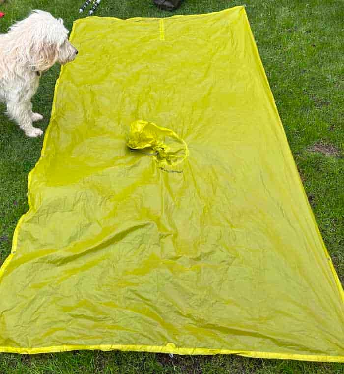 sil-nylon poncho